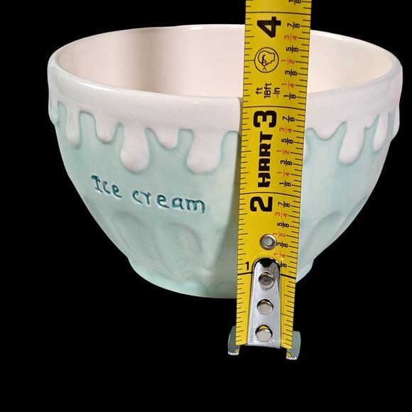 Vintage Ceramic Ice Cream Bowls Set of 4 Made Exclusively for JM Smuckers Co - Picture 6 of 13